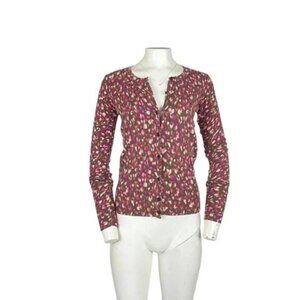 Merona Button Down Printed Cardigan Small